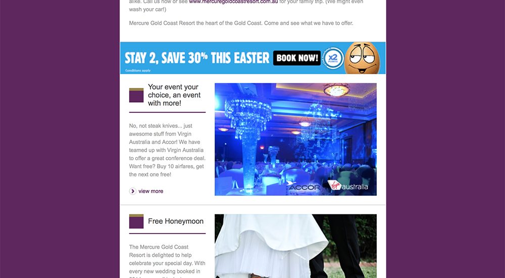 Mercure Easter eDM